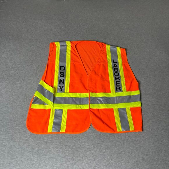 Gerber Outerwear DSNY Labor Men’s Reflective Night Worker Vest - Picture 8 of 9